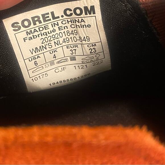 SOREL Evie Waterproof Suede Pull-On Bootie, Women’s Size 6, Warp Red, NWT no box - Picture 9 of 9